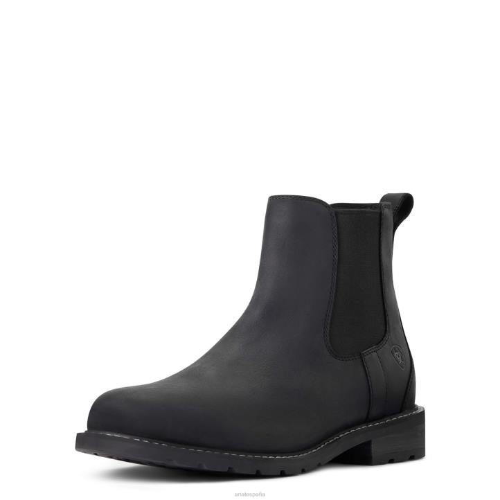 bota impermeable wexford Ariat hombres negro calzado 044J401