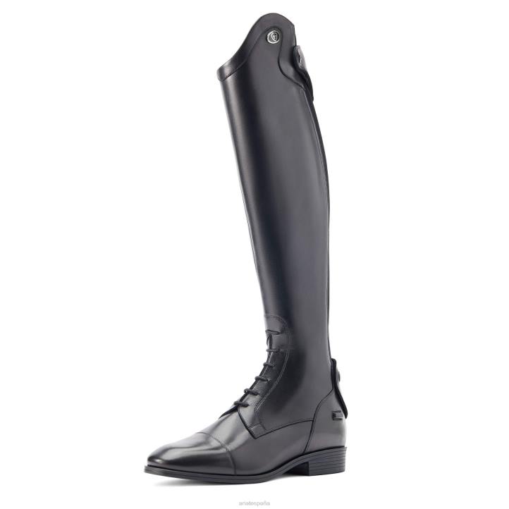 bota de montar alta ravello Ariat hombres becerro negro calzado 044J389