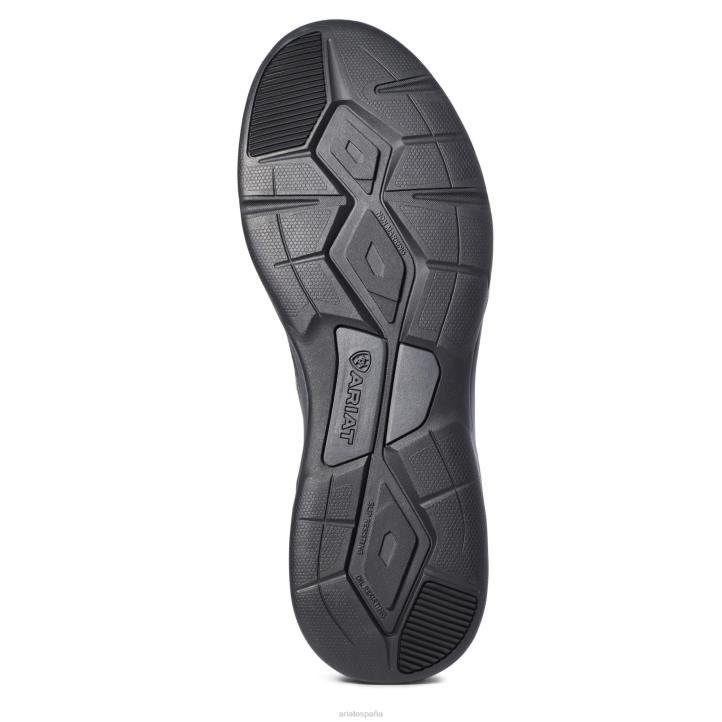 Bota de trabajo con punta compuesta Working Mile Ariat hombres negro calzado 044J304