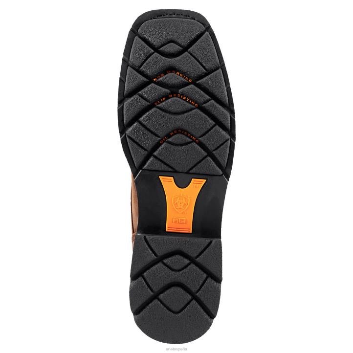 Bota de trabajo con punta de acero y punta cuadrada de 8