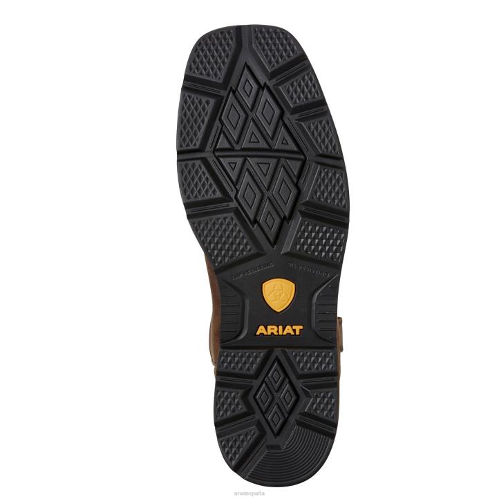 bota de trabajo innovadora Ariat hombres marrón calzado 044J218