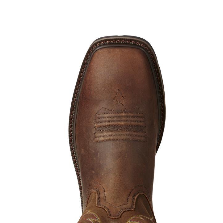 bota de trabajo innovadora Ariat hombres marrón calzado 044J218