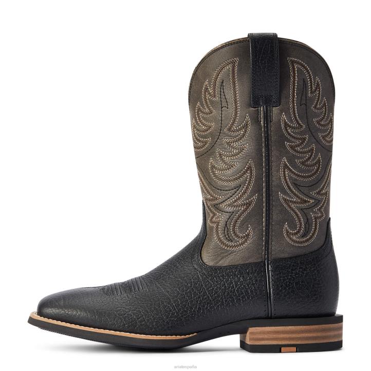 Bota vaquera Everlite Countdown Ariat hombres negro calzado 044J30