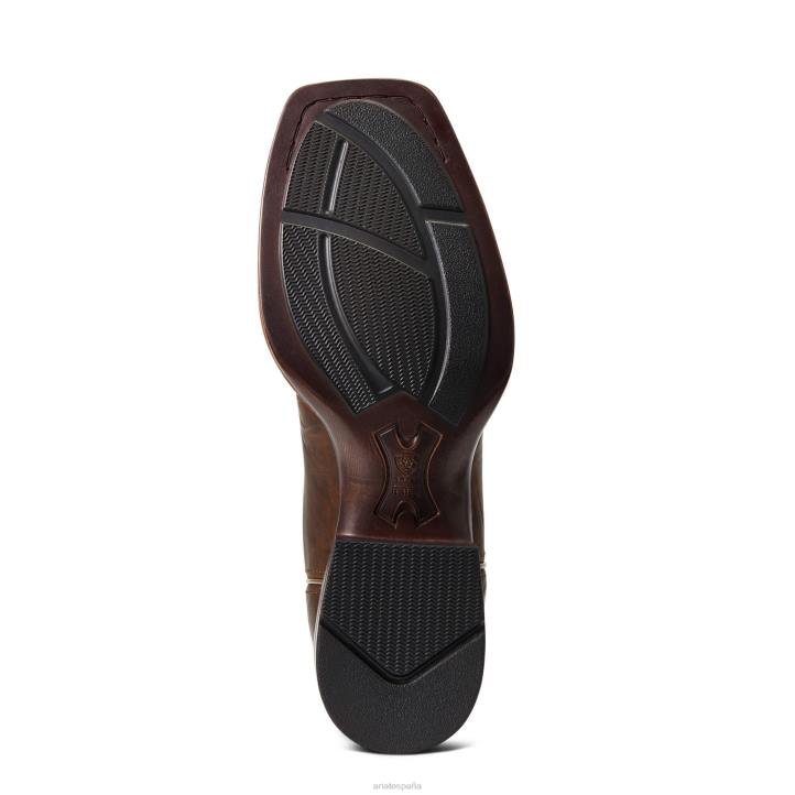 Bota vaquera resistente Venttek de 360 ​​grados. Ariat hombres manada marrón calzado 044J198