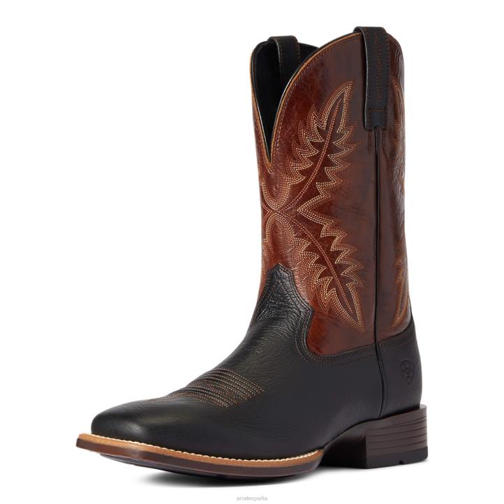 bota crudamente ultra western Ariat hombres suelo oscuro calzado 044J79