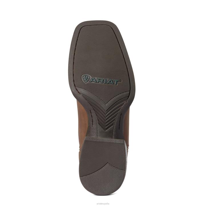 bota vaquera sport orgullo mexicano ii Ariat hombres marrón angustiado calzado 044J69