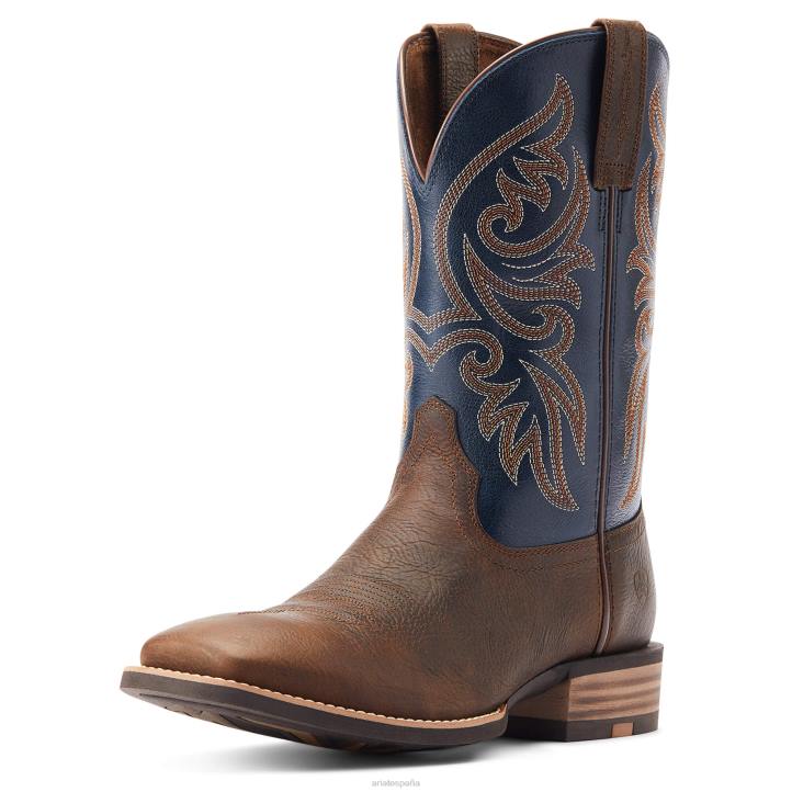 bota vaquera tirachinas Ariat hombres óxido ruidoso calzado 044J28