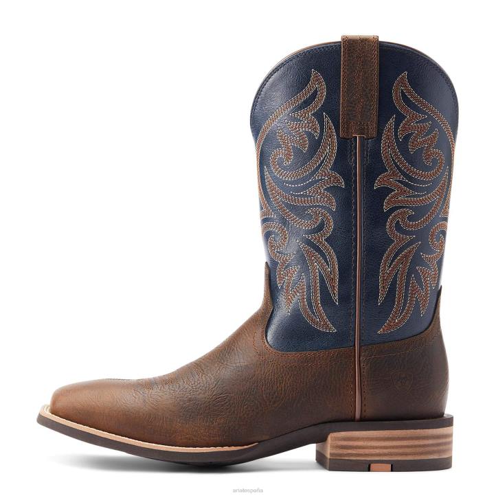 bota vaquera tirachinas Ariat hombres óxido ruidoso calzado 044J28