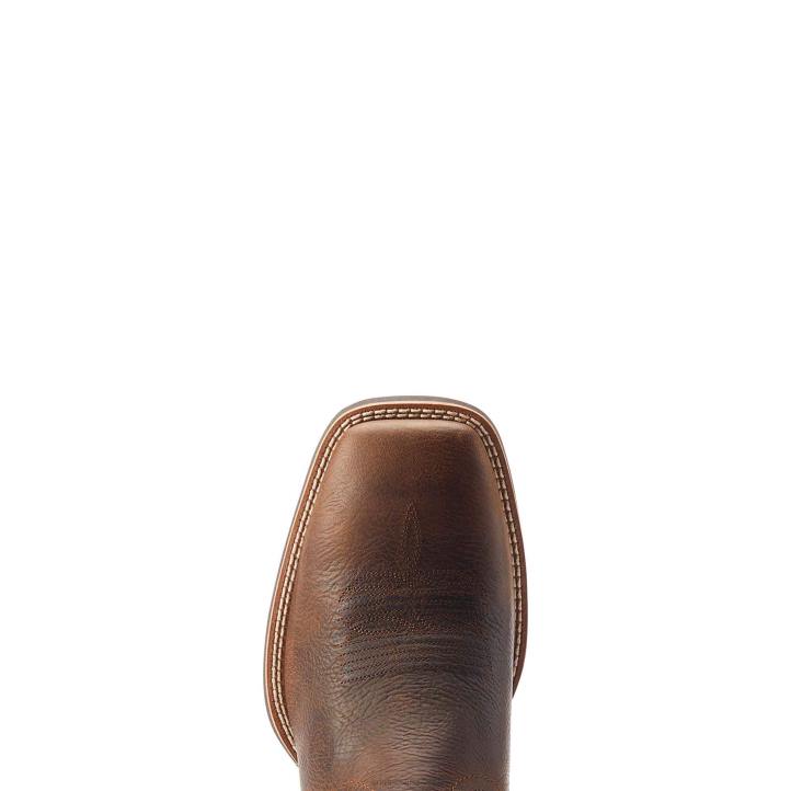 bota vaquera tirachinas Ariat hombres óxido ruidoso calzado 044J28