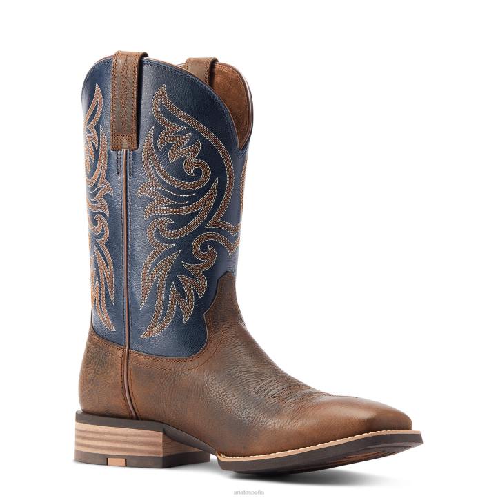 bota vaquera tirachinas Ariat hombres óxido ruidoso calzado 044J28