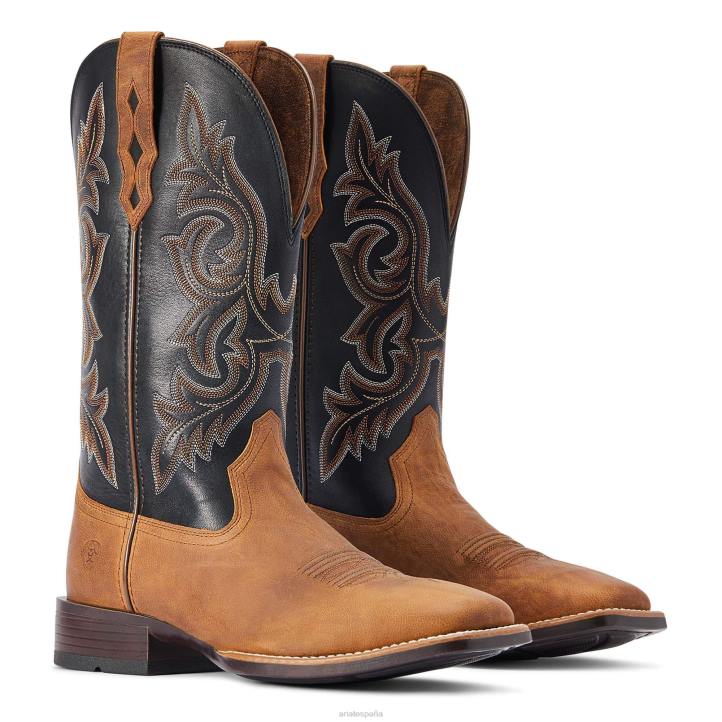 bota vaquera ultra western Ariat hombres crujido de acedera calzado 044J84