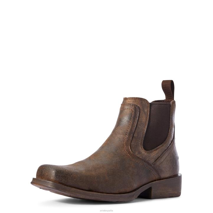 bota rambler midtown Ariat hombres piedra calzado 044J85