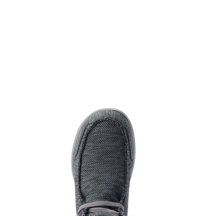 hilo medio Ariat hombres humo jaspeado calzado 044J453