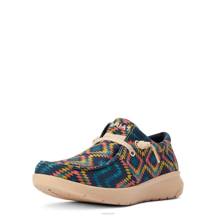 hilos 1 Ariat hombres azul suroeste calzado 044J425