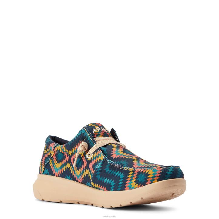 hilos 1 Ariat hombres azul suroeste calzado 044J425