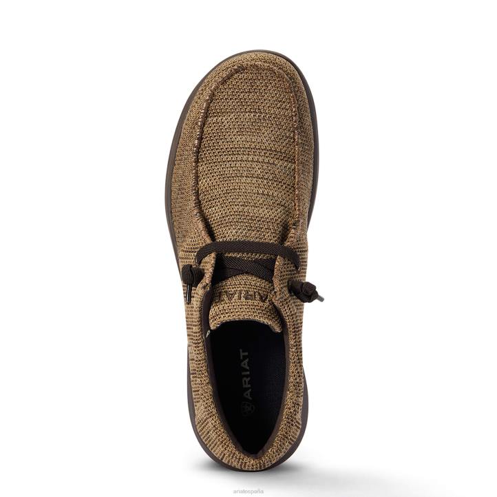 hilos 1 Ariat hombres bronceado brezo calzado 044J426