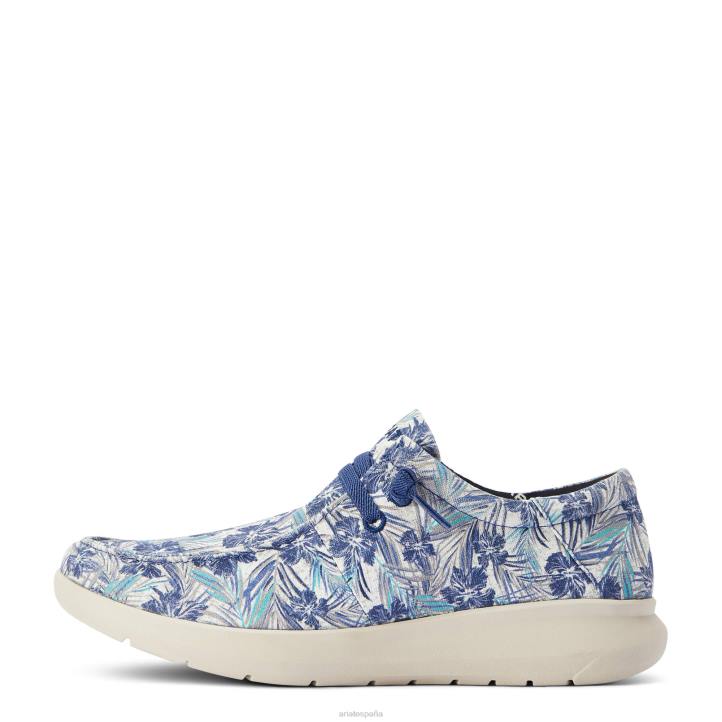 hilos 1 Ariat hombres hula azul calzado 044J439