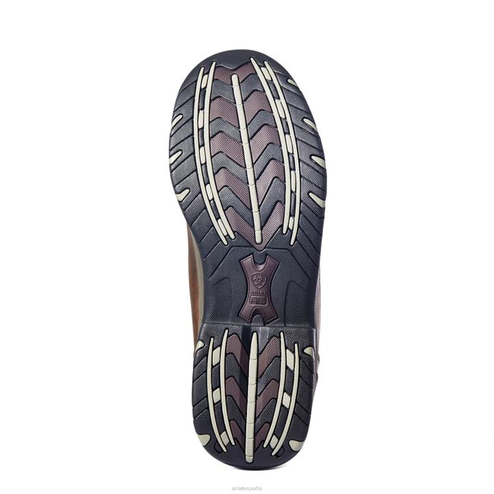 terreno Ariat hombres marrón angustiado calzado 044J145