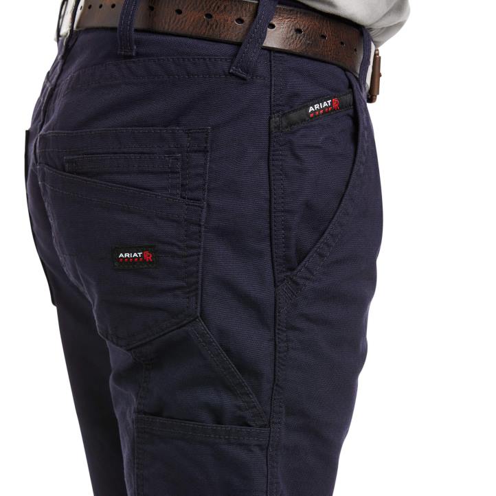 Pantalón relajado con corte tipo bota fr m4 Ariat hombres Armada fondos 044J1687