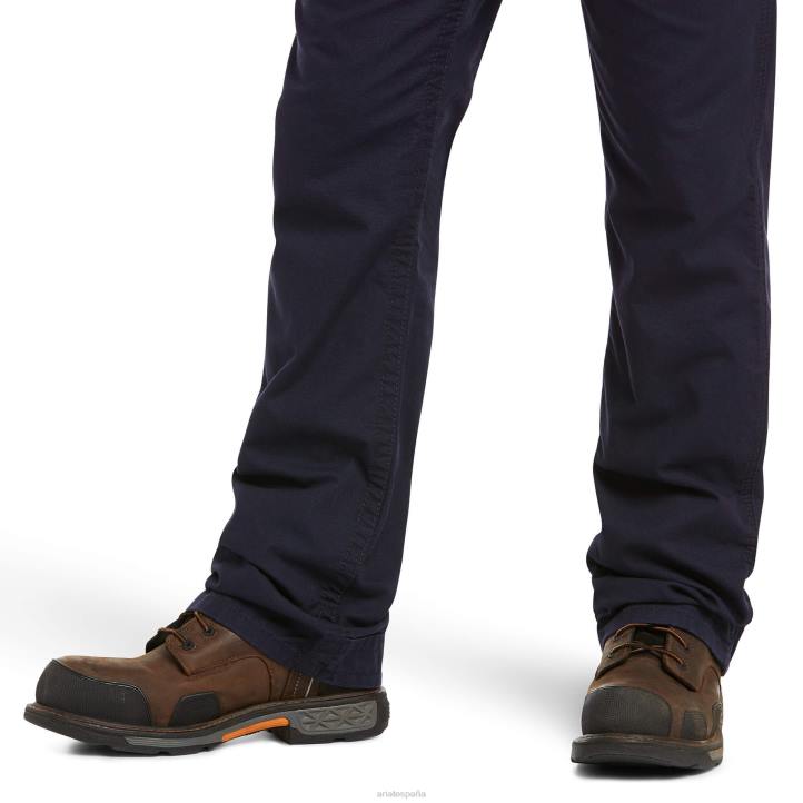 Pantalón relajado con corte tipo bota fr m4 Ariat hombres Armada fondos 044J1687