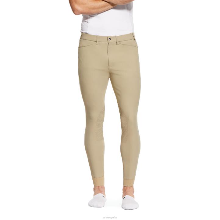 nalgas con parche de rodilla con agarre tri factor Ariat hombres broncearse fondos 044J1662