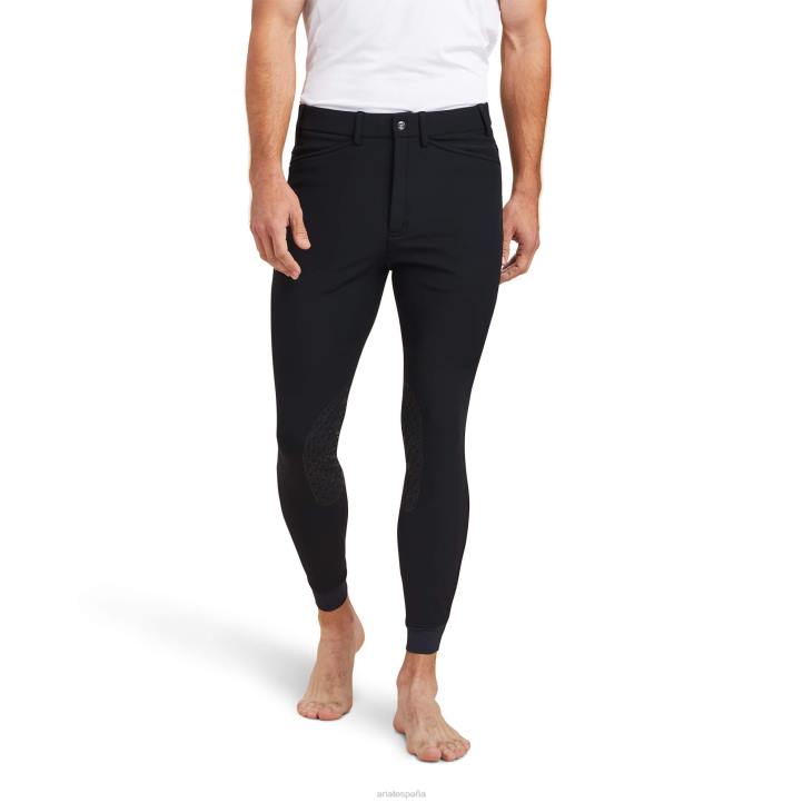 nalgas con parche de rodilla con aislamiento de escarcha tri factor Ariat hombres negro fondos 044J1678