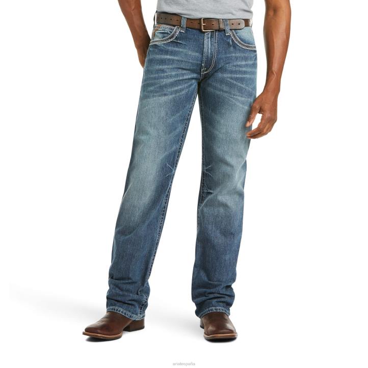 Vaqueros coltrane de talle bajo m4 con corte de bota Ariat hombres durango fondos 044J483