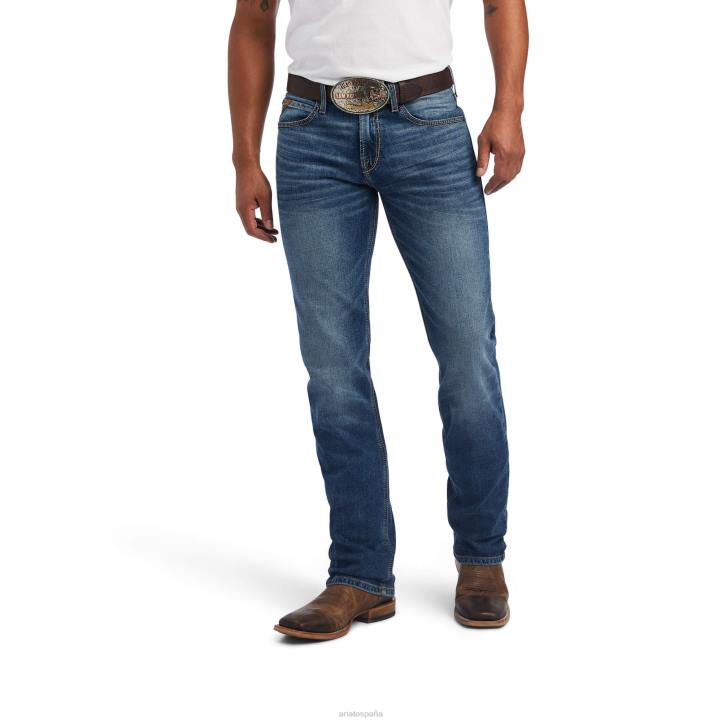 jeans rectos slim madera m7 Ariat hombres Samwell fondos 044J498
