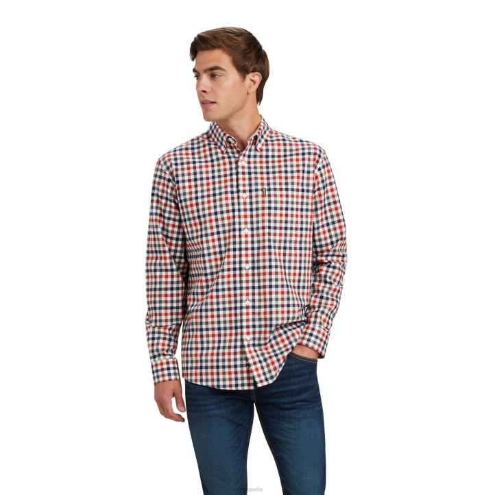 camisa clemente Ariat hombres controlar tapas 044J1356
