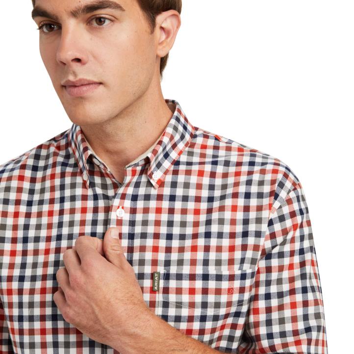 camisa clemente Ariat hombres controlar tapas 044J1356