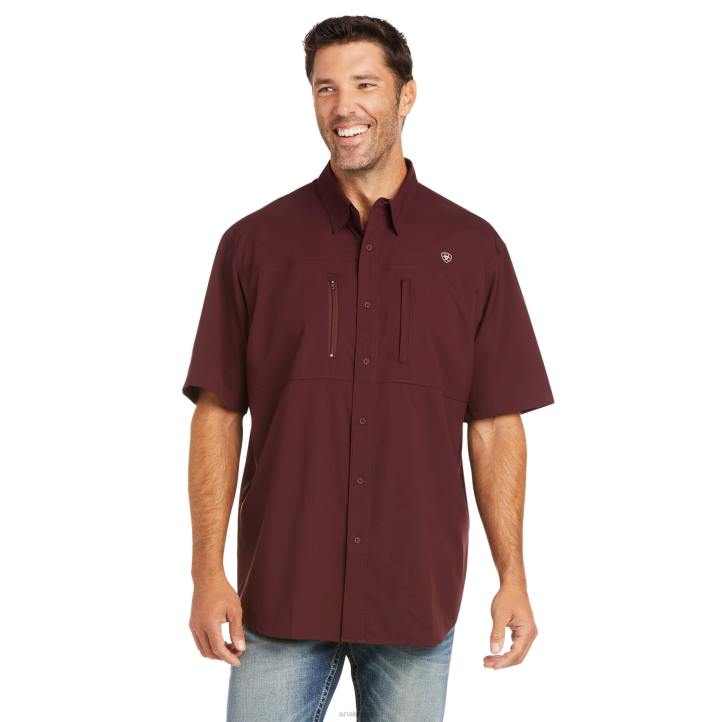 camisa de corte clásico venttek Ariat hombres malbec tapas 044J973