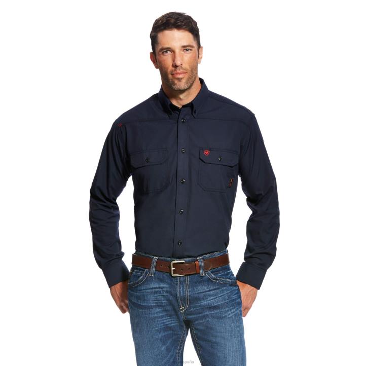 camisa de trabajo ligera como una pluma Ariat hombres Armada tapas 044J1220