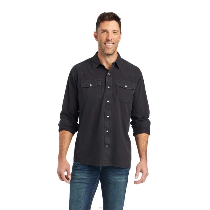camisa julington retro fit Ariat hombres fantasma tapas 044J1059