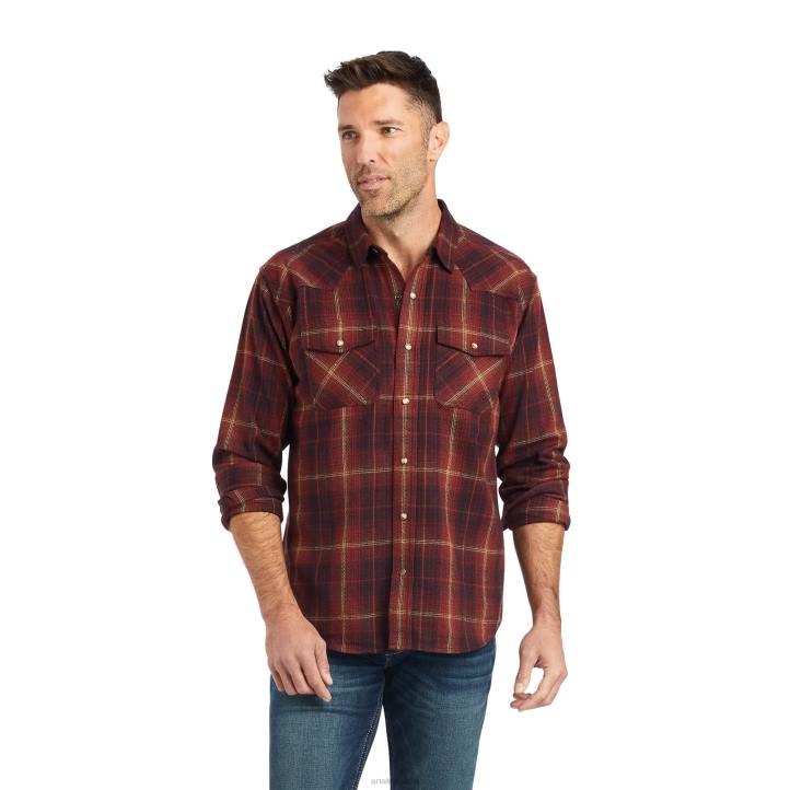 camisa retro fit hiller Ariat hombres rubaiyat tapas 044J1321