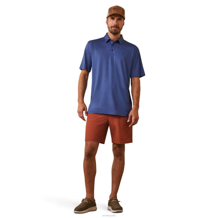 cargador 2.0 polo Ariat hombres aguacero azul tapas 044J761