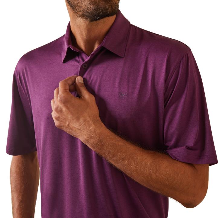 cargador 2.0 polo Ariat hombres vagabundo morado tapas 044J731