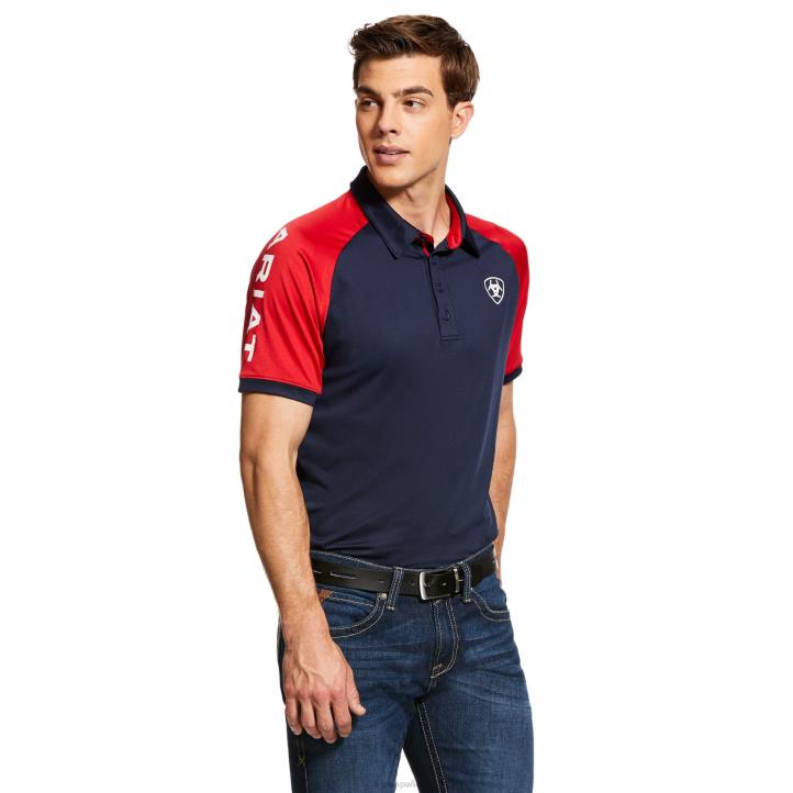 equipo 3.0 polo Ariat hombres Armada tapas 044J814
