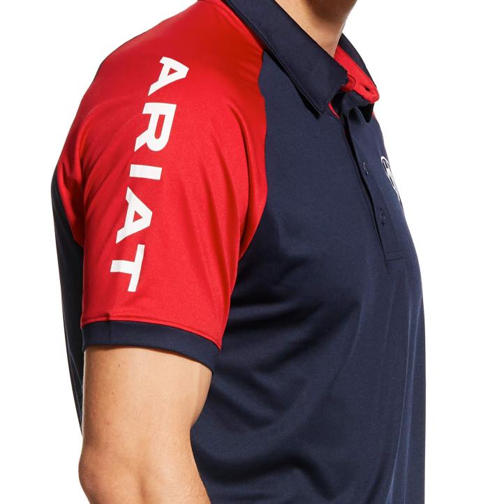 equipo 3.0 polo Ariat hombres Armada tapas 044J814