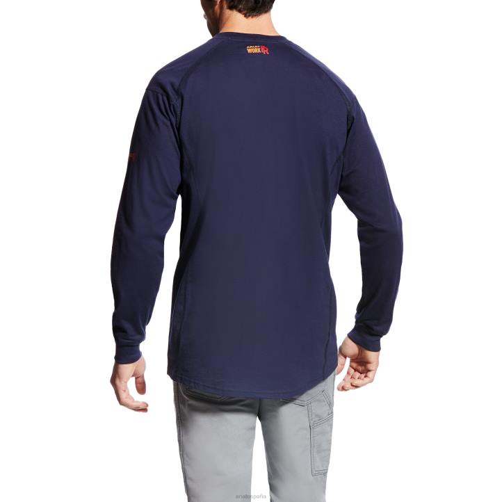 henley de aire Ariat hombres Armada tapas 044J716