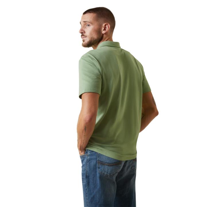 medalla de polo Ariat hombres albahaca tapas 044J729