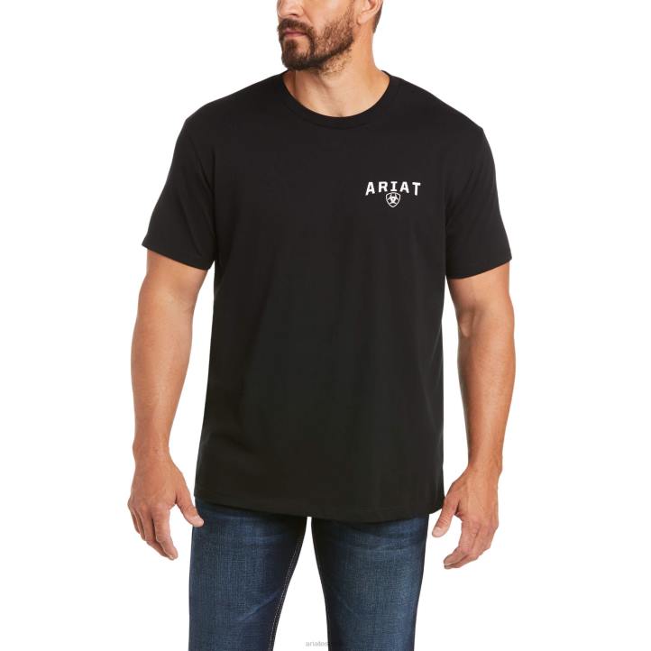camiseta 93 libertad Ariat hombres Armada tapas 044J667