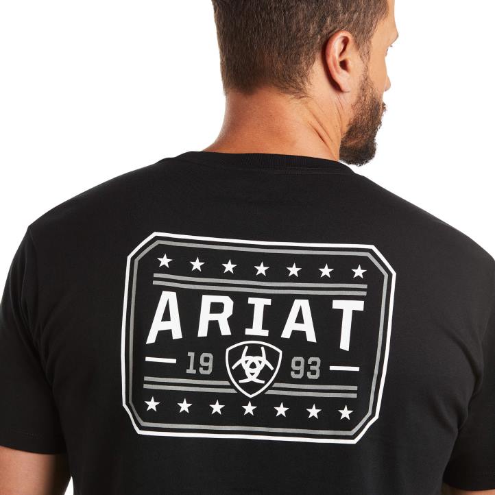 camiseta 93 libertad Ariat hombres Armada tapas 044J667