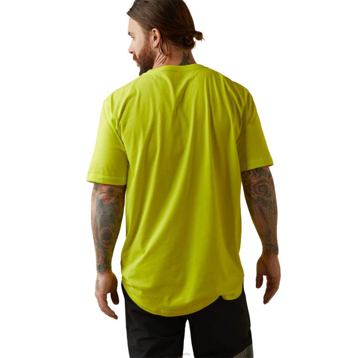 camiseta de trabajador de barras de refuerzo Ariat hombres manantiales de azufre tapas 044J659