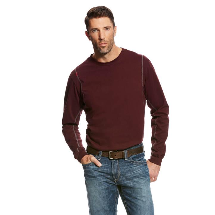 camiseta fr ac Ariat hombres malbec tapas 044J810