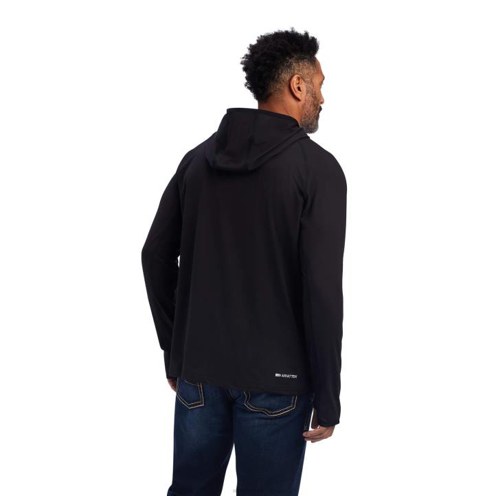 camiseta interior cornell Ariat hombres negro tapas 044J645