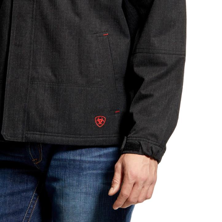 chaqueta aislante impermeable fr h2o Ariat hombres negro tapas 044J1582