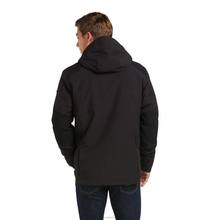 chaqueta de destreza Ariat hombres negro tapas 044J1652
