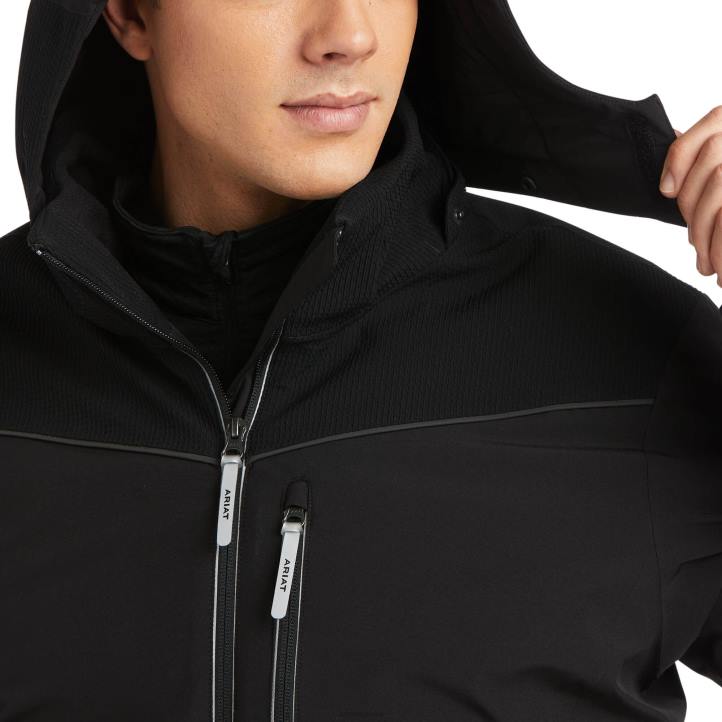 chaqueta de destreza Ariat hombres negro tapas 044J1652