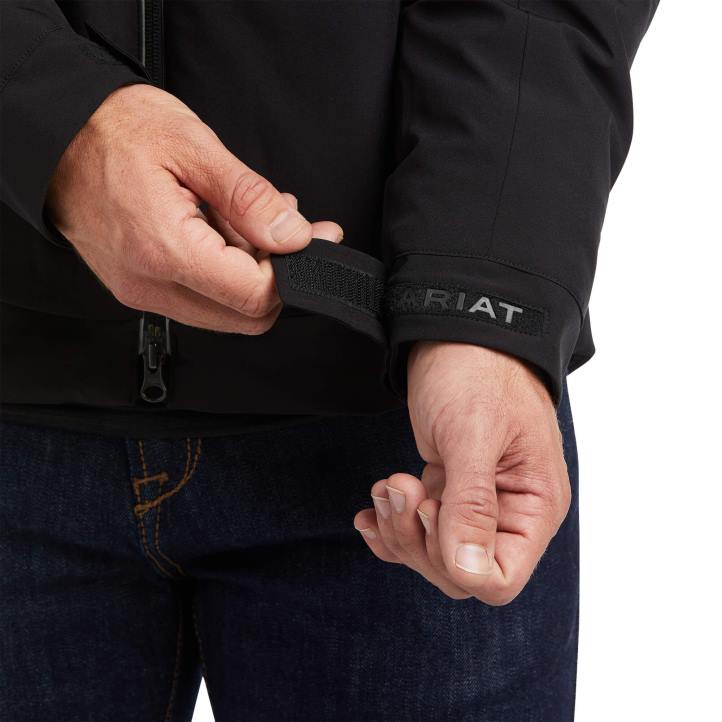 chaqueta de destreza Ariat hombres negro tapas 044J1652
