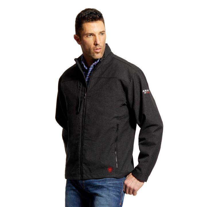 chaqueta fr vernon Ariat hombres negro tapas 044J1589